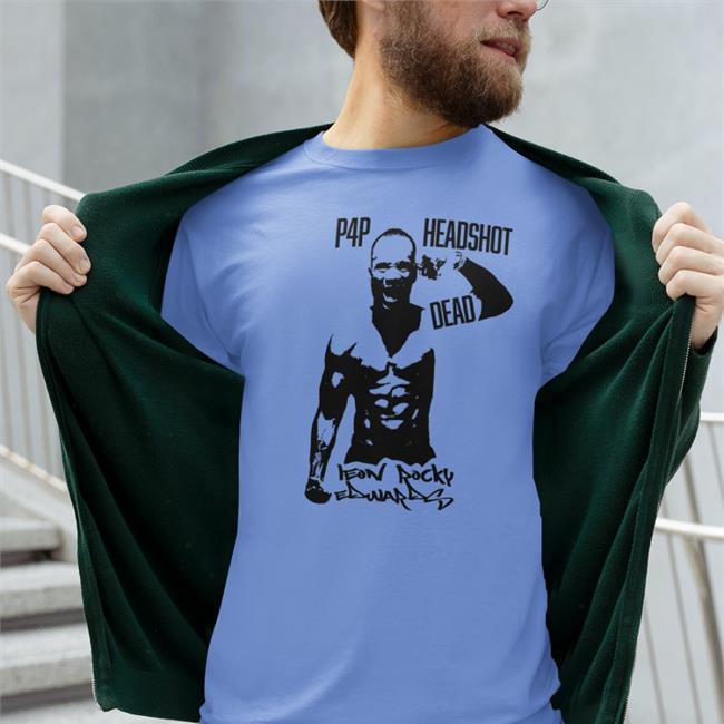 Leon Rocky Edwards P4p Headshot Dead T Shirts