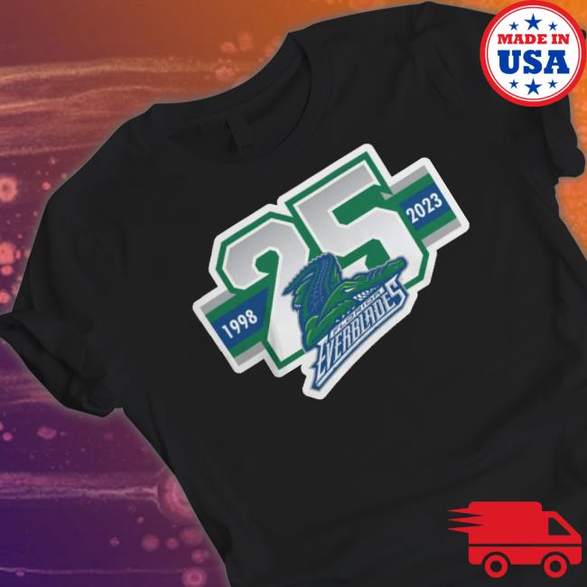 Florida Everblades 25Th Anniversary Logo shirt