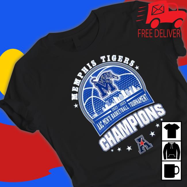Memphis Tigers 2022-2023 Acc Men’S Basketball Tournament Champions shirt