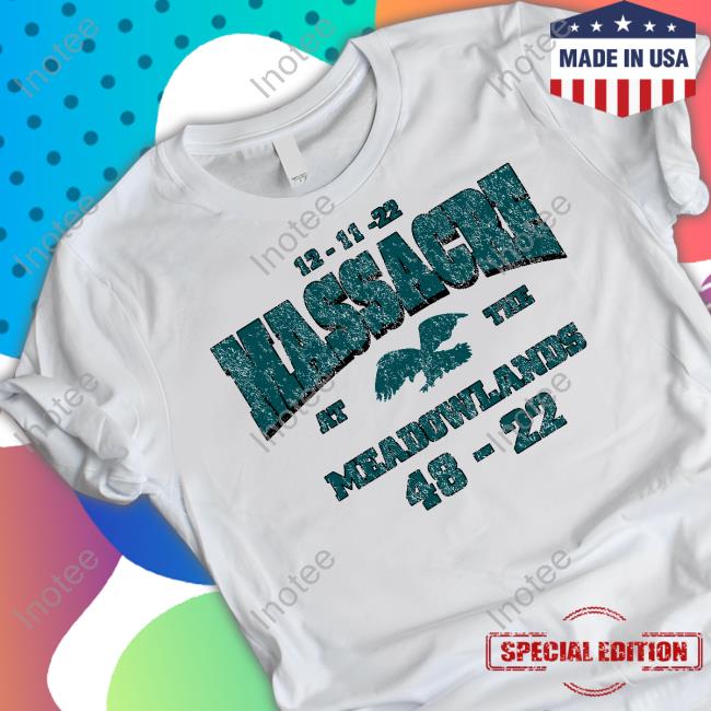 Barstoolsports Merch 12 11 22 Massacre At The Meadowlands 48 22 Shirt