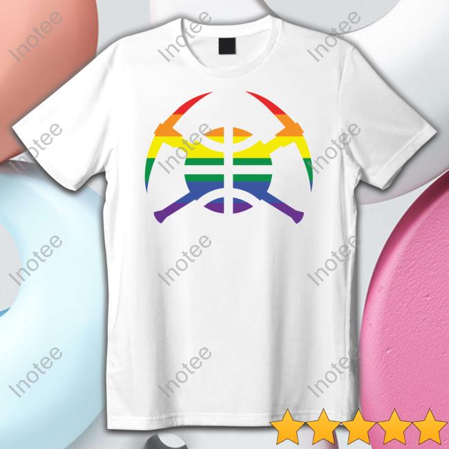 Nuggets Logo Pride T Shirt