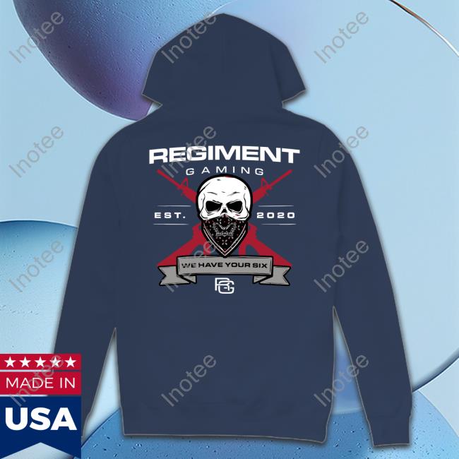 Regiment Skull Long Sleeve T Shirt Regiment Gaming We Have Your Six Tee Shirt Regiment Store