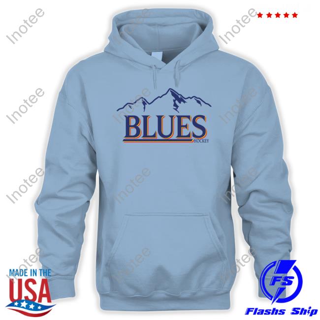 Blues Hockey Sweatshirt Blues Buzz Store Blues Buzz Blues Hockey Hoodie