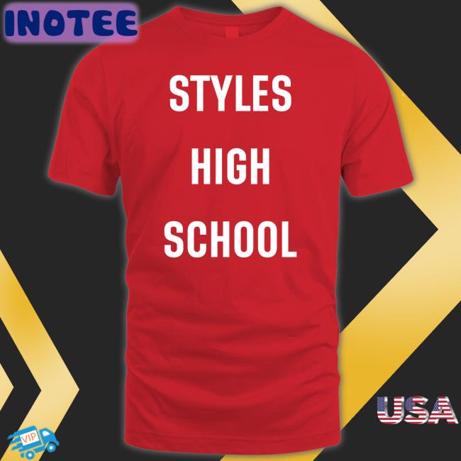 Mitch Wearing Styles High School Tees