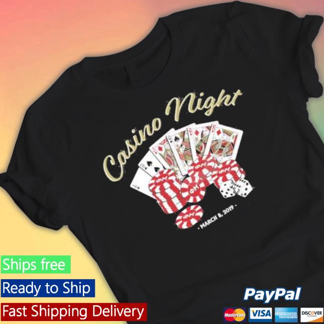 Casino Night March 8 2019 Shirt