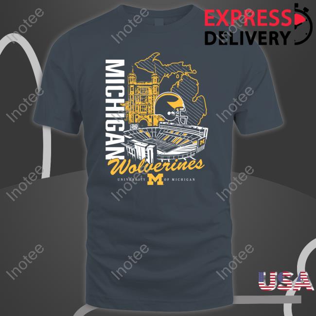 Michigan Wolverine University Of Michigan Shirt Gvartwork Store