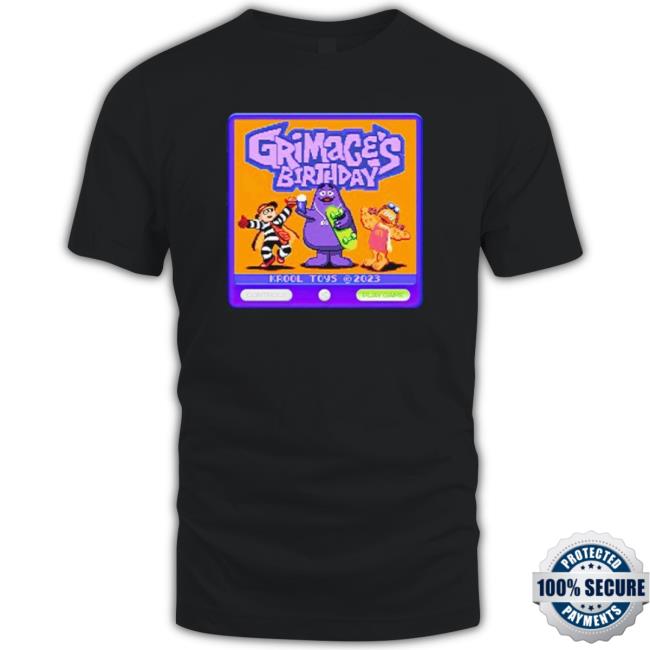 Game For Grimaces Birthday T-Shirt Game For Grimaces Birthday shirt, hoodie, tank top, sweater and long sleeve t-shirt