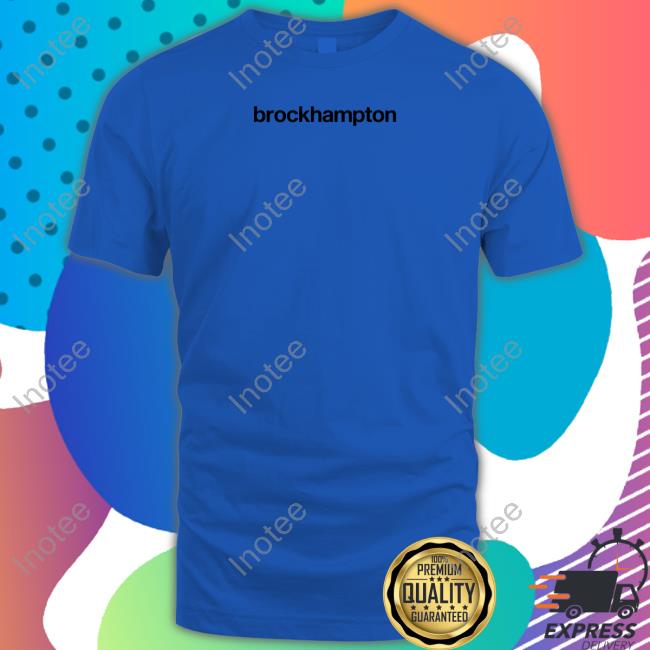 Brckhmptn Shop Brockhampton Bh Portrait T Shirt