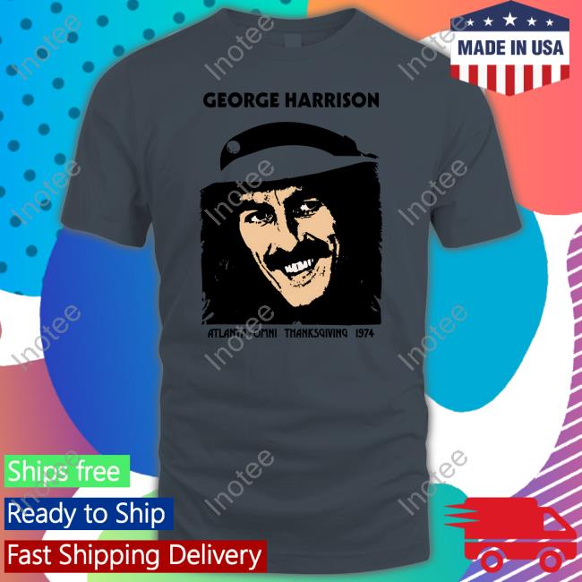 George Harrison Atlanta Omni Thanksgiving 1974 Long Sleeve Tee George Harrison Atlanta Omni Thanksgiving 1974 Shirts