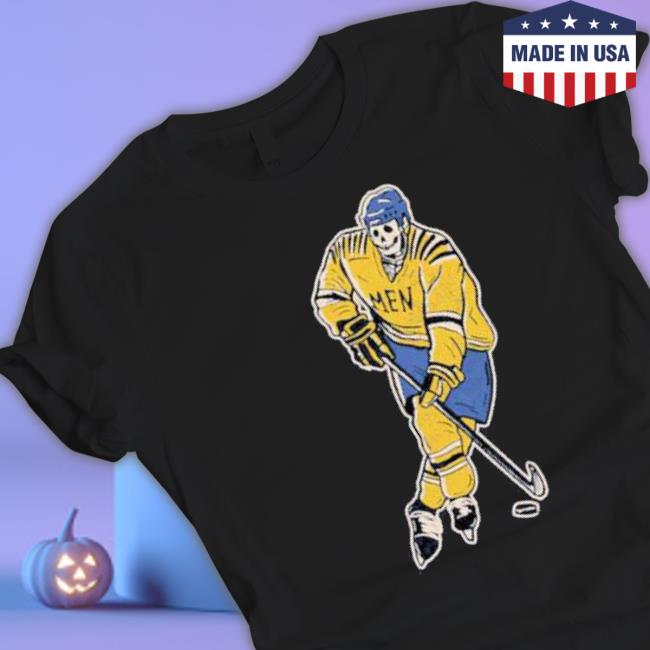 Skeleton Men Ice Hockey shirt