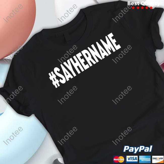 Drew Brees Wearing Sayhername Tee Shirts Purdue Football
