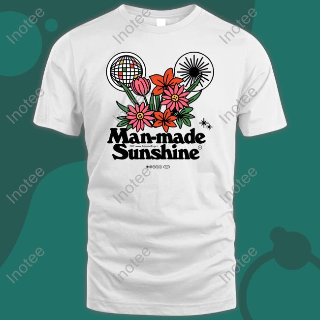 Man-Made Sunshine Flowers Sweatshirt Man-Made Sunshine Merch