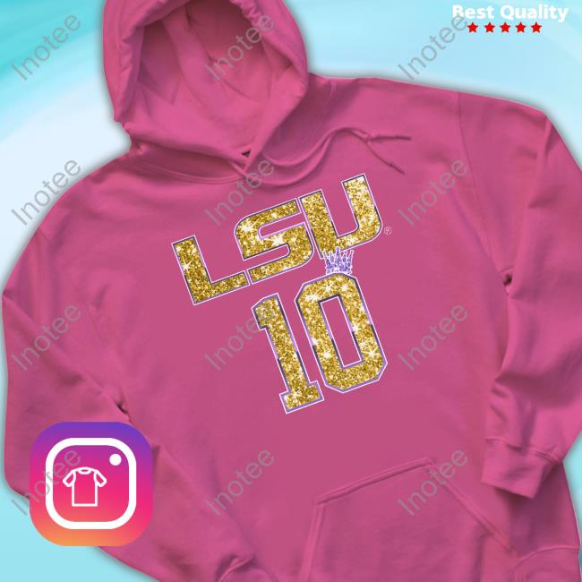 Lsu Nil Store Angel Reese Glitter Hoodie