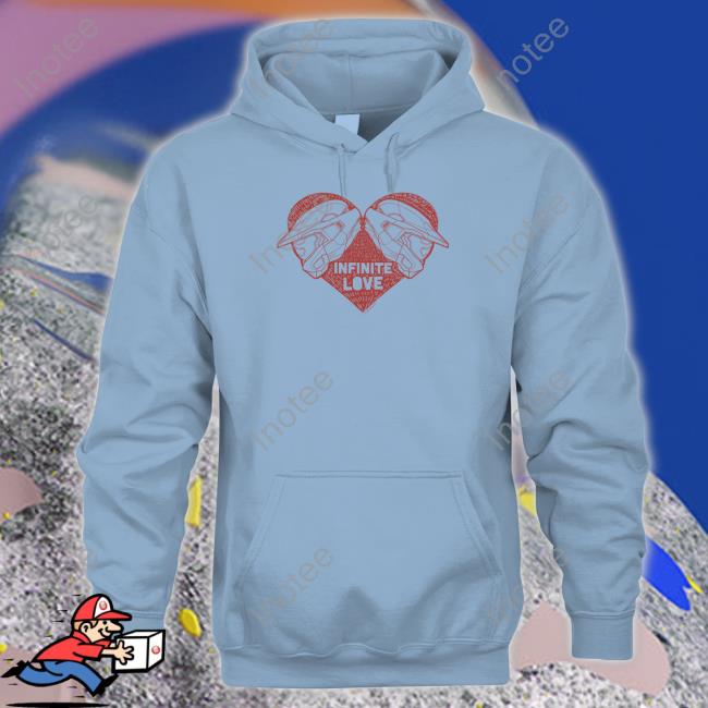 Halo Helmet Heart Fleece Long Sleeve Tee