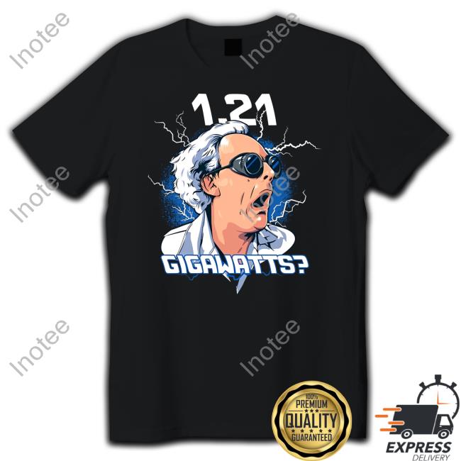 1.21 Gigawatts Sweatshirt Back To The Future Shop
