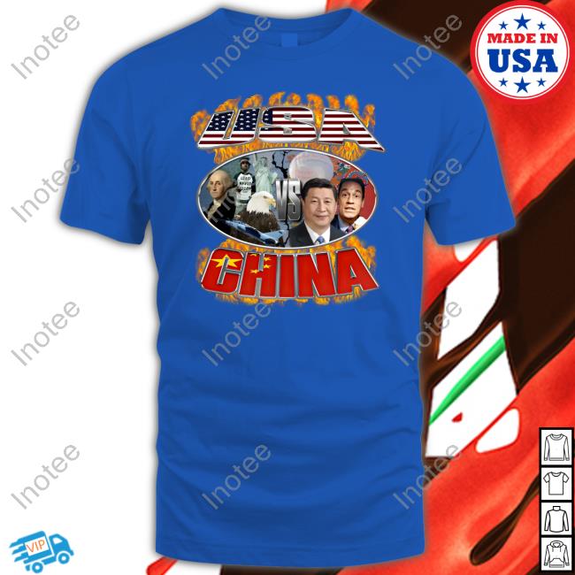 Usa Vs China Long Sleeved T-Shirt