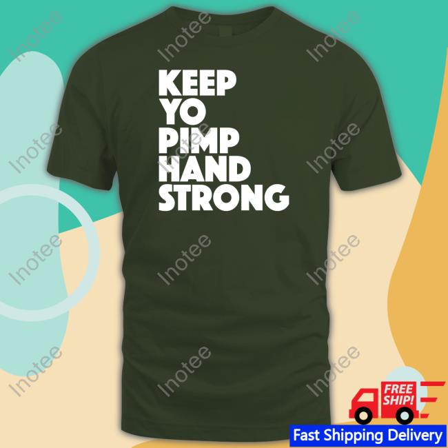 Dana White Wearing Keep Your Pimp Hand Strong Tees Danawhite