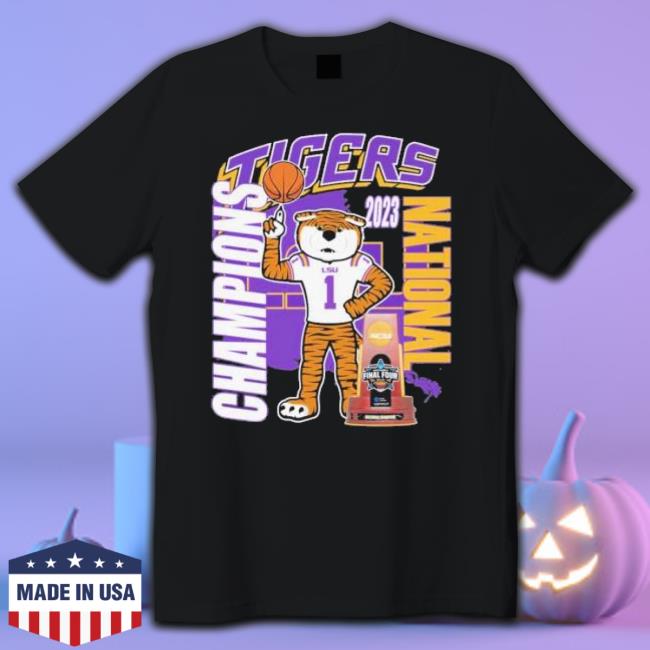Mascot Lsu Tigers National Champions 2023 shirt