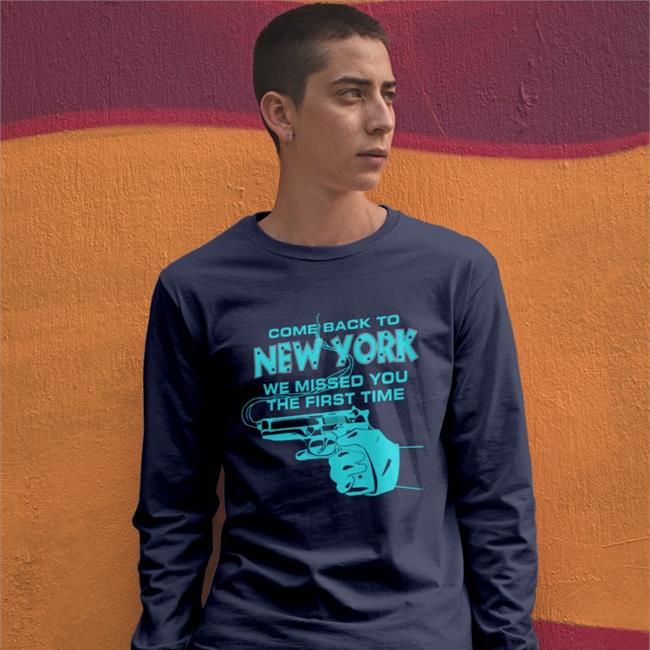 Goodshirts Come Back To New York We Missed You The First Time Hoodie Black