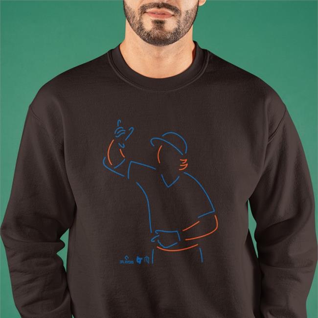 Neon Brett Baty Shirt Athlete Logos