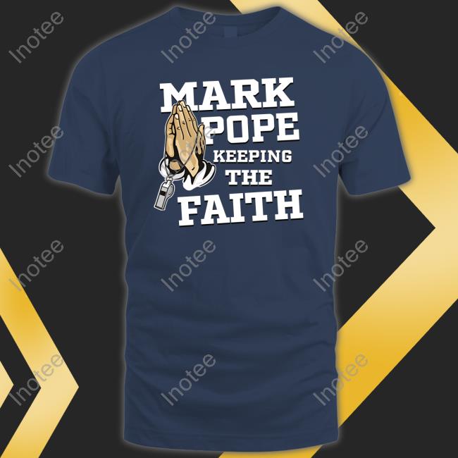 Jonrothstein Mark Pope Keeping The Faith Long Sleeve Shirt