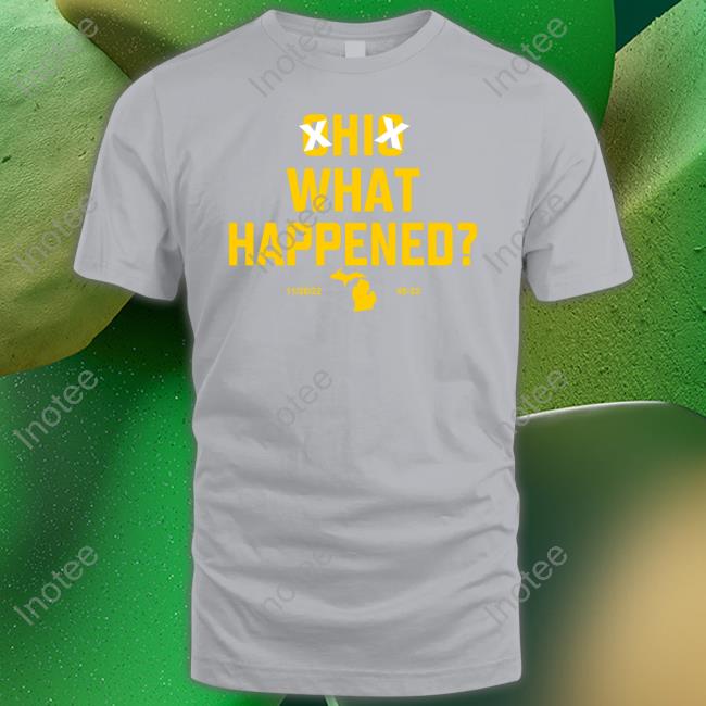 Ohio What Happened T Shirt Surroundedbyballs