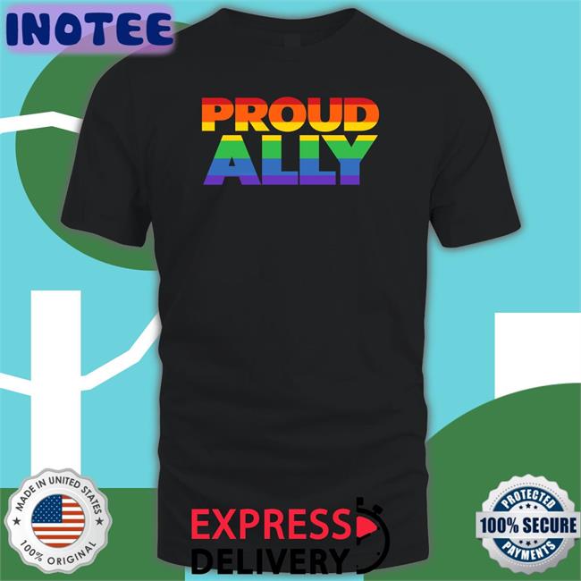 Whereismuna Store Proud Ally Shirt