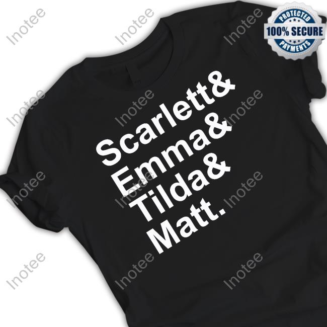 The Good Place Out Of Context Scarlett Emma Tilda Matt New Shirt
