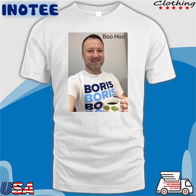 Emma Kennedy Brendan Clarke Boo Hoo Boris Tee Shirt