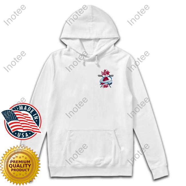 Colorado Avalanche X Blink-182 Hoodie