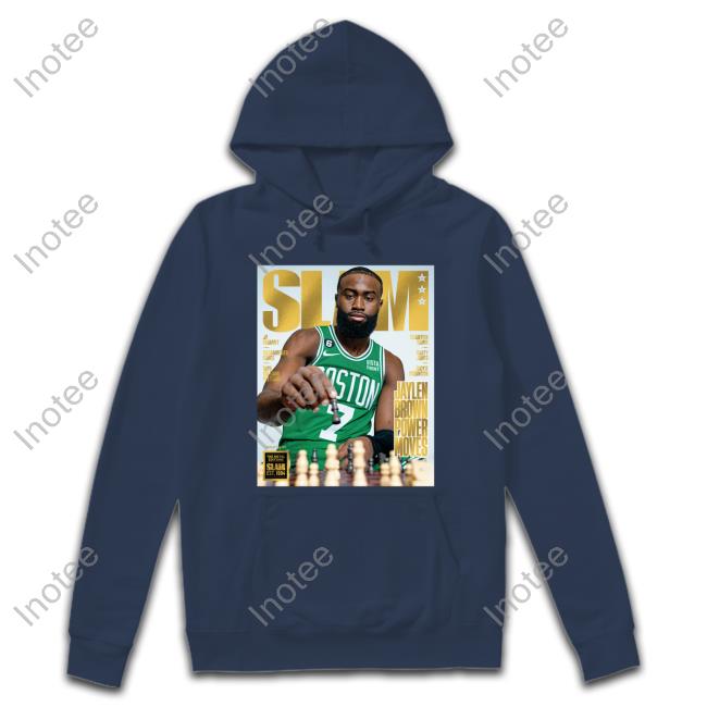 Slam Jaylen Brown Power Mover Shirts Slam Jaylen Brown Power Mover Hoodie