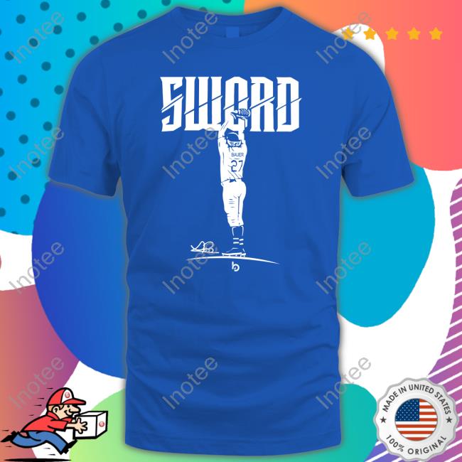 Trevorbauer Store Bauer Outage Sword Tee Shirt