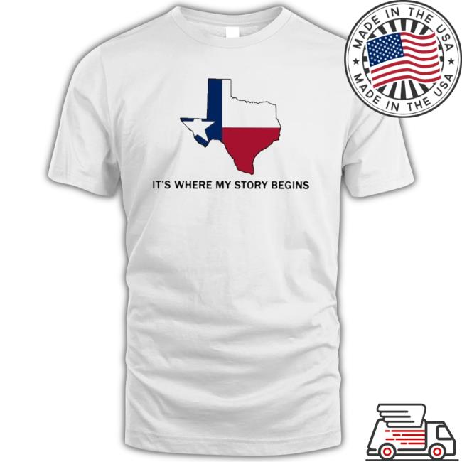It’S Where My Story Begins America Flag shirt