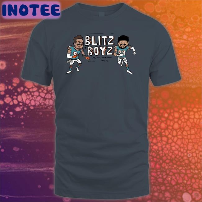 Finszone Store Jevon Holland And Brandon Jones Blitz Boyz Hoodie White