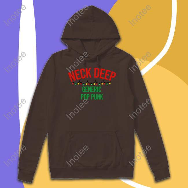 Neck Deep Merch Store Neck Deep Generic Pop Punk Christmas Tees Neckdeepuk