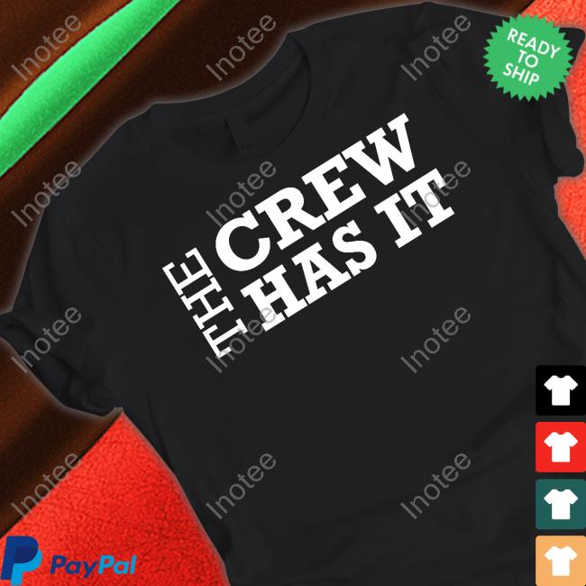 Gianni Paolo Wearing The Crew Has It Shirts