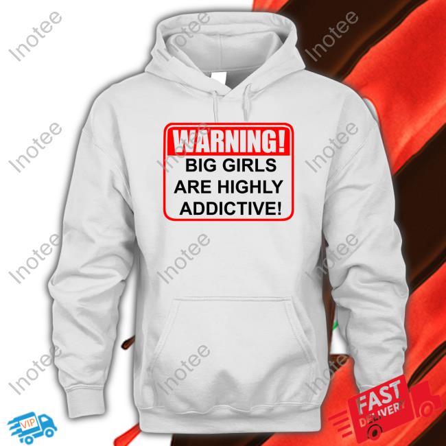 Sandy Cheeks Warning Big Girls Are Highly Addictive Long Sleeve Tee Shirt