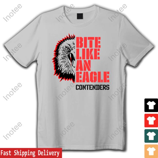 Cobra Kai Bite Like An Eagle Contenders T Shirts