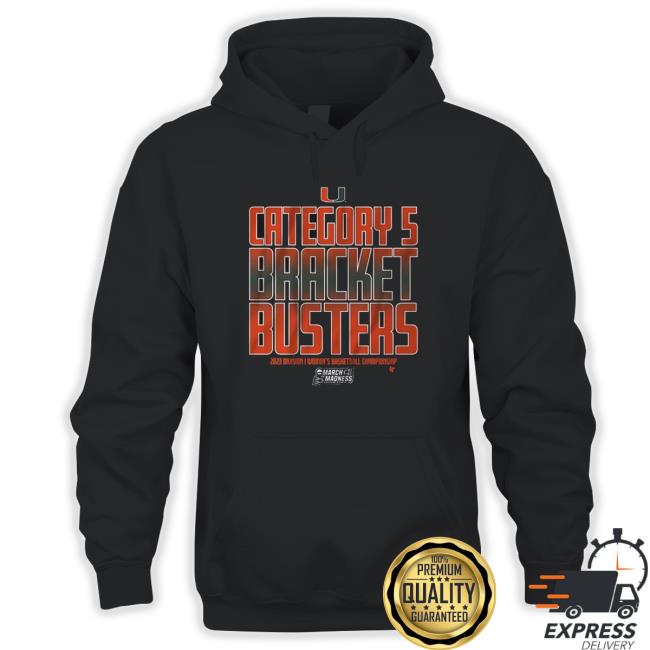 Miami Basketball Category 5 Bracket Busters shirt