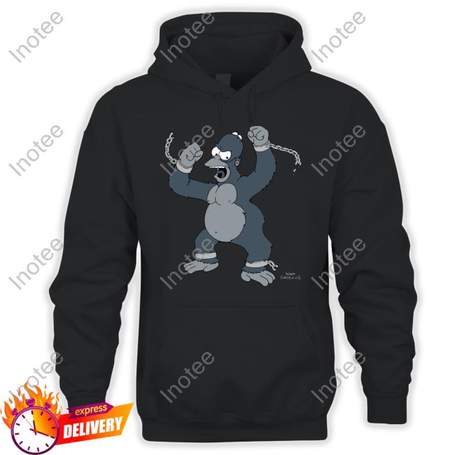 Logan Wearing King Homer The Simpsons Long Sleeve T Shirt