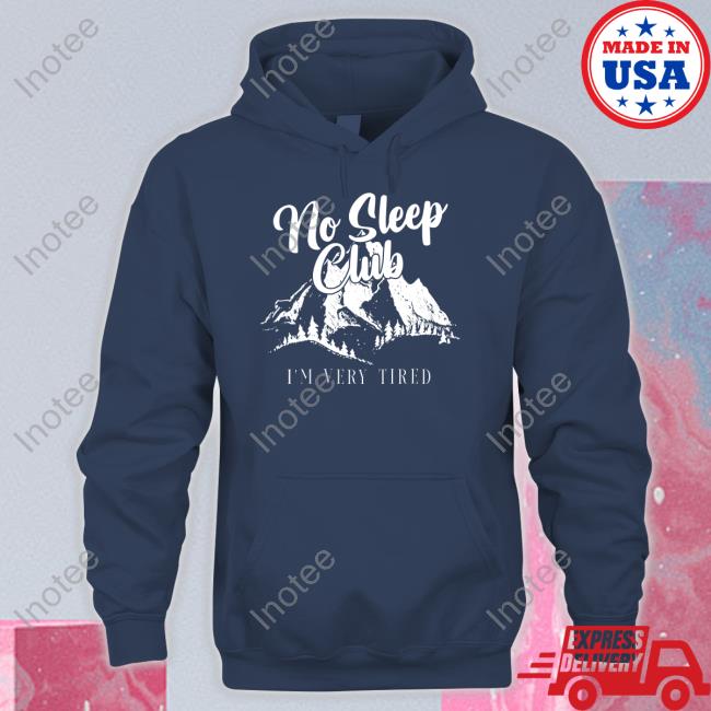 No Sleep Club I'm Very Tired Tee Shirt Colleen Ballinger Store