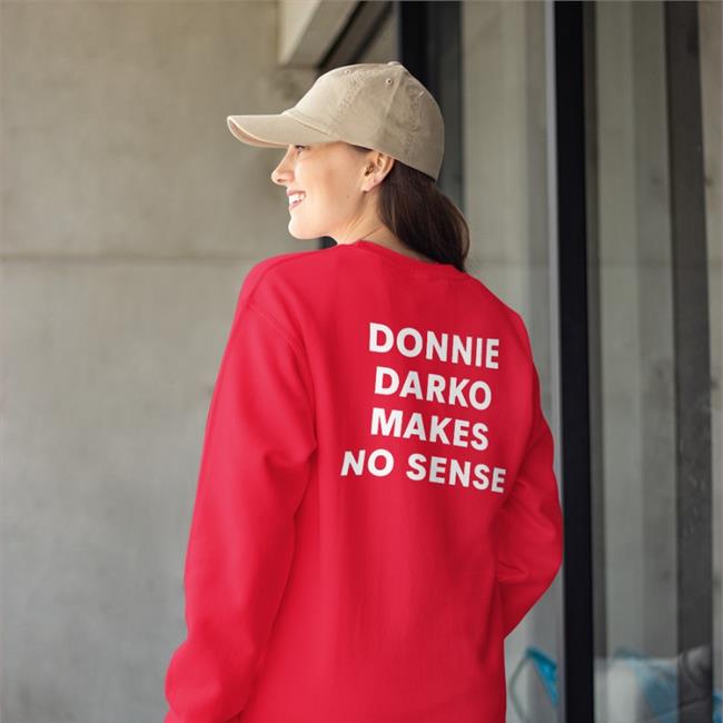 Donnie Darko Makes No Sense T Shirt Shirtsthtgohard Blue