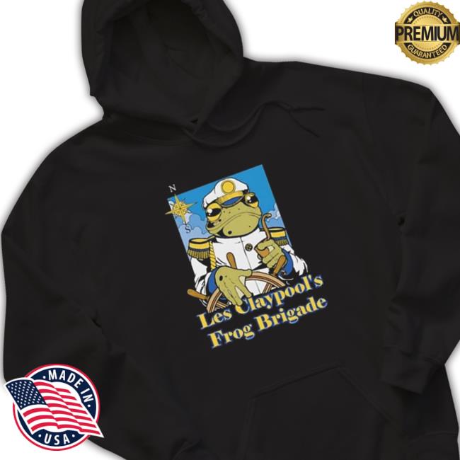 Les Claypool Admiral Frog Brigade shirt, hoodie, tank top, sweater and long sleeve t-shirt