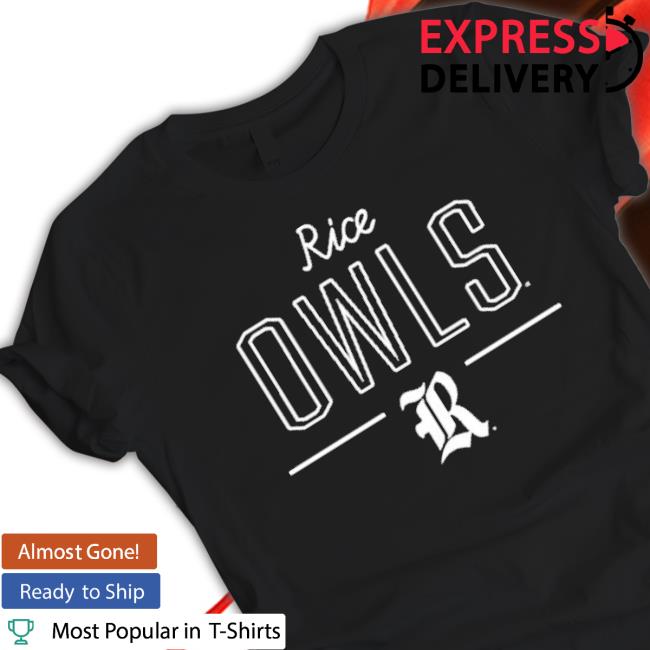 Rice Owls Blue Amplifier Shirt Rice Owls Blue Amplifier shirt