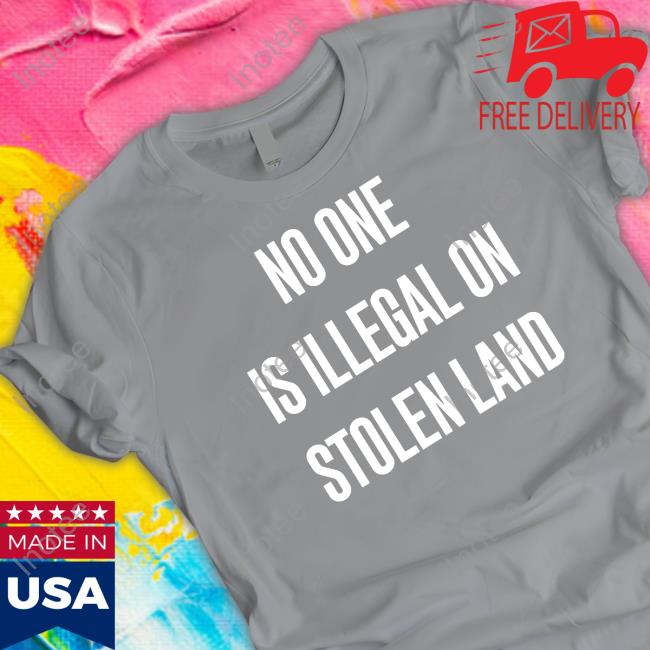 Xiuhtezcatl Martinez Wearning No One Is Illegal On Stolen Land Sweatshirt