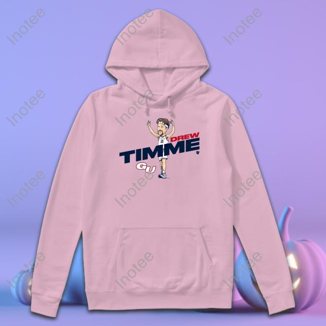 Breakingt Drew Timme Gu Shirts Gonzaga Basketball Drew Timme Caricature Hoodie Breakingt Store