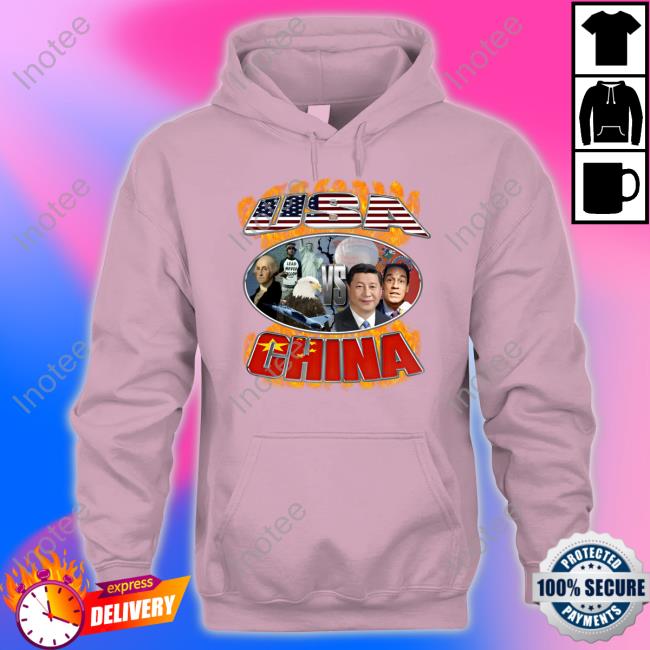 Crappy Worldwide Merch Usa Vs China Shirt Crappy Worldwide Merch Usa Vs China Long Sleeved T-Shirt