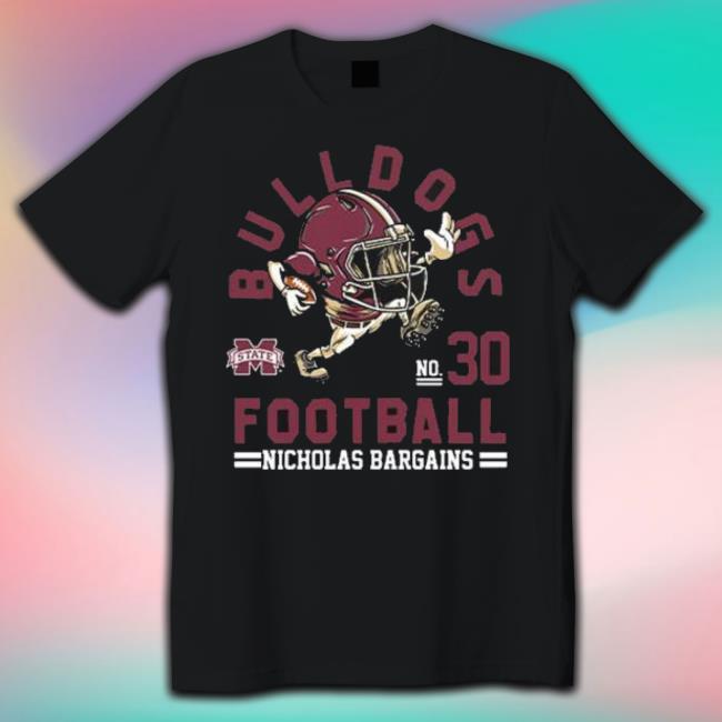 Mississippi State Bulldogs Ncaa Football Nicholas Bargains Shirt