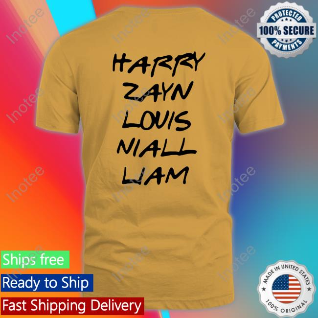 Harry Zayn Louis Niall Liam Official Shirt Ig Jamalsworld