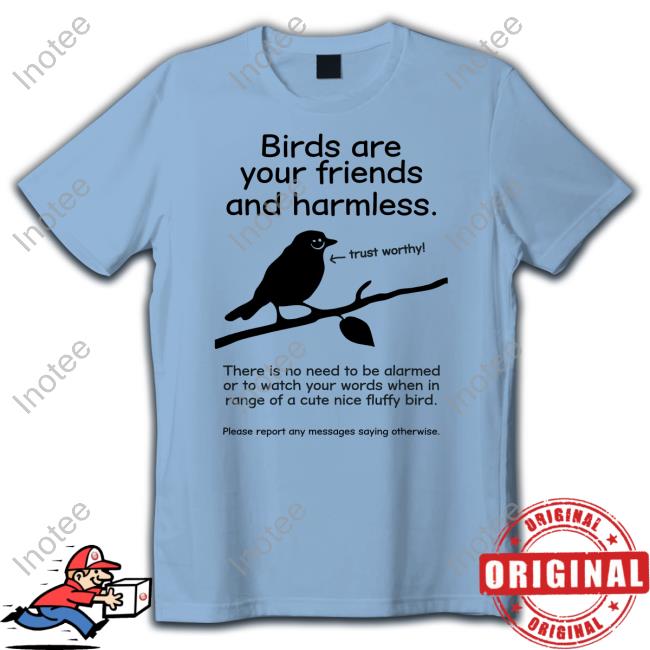 Elon Musk Birds Are Your Friends And Harmless Sweatshirt
